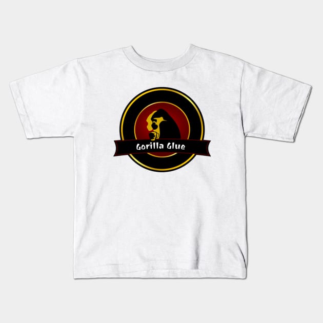 Gorilla Glue Kids T-Shirt by Pipa's design